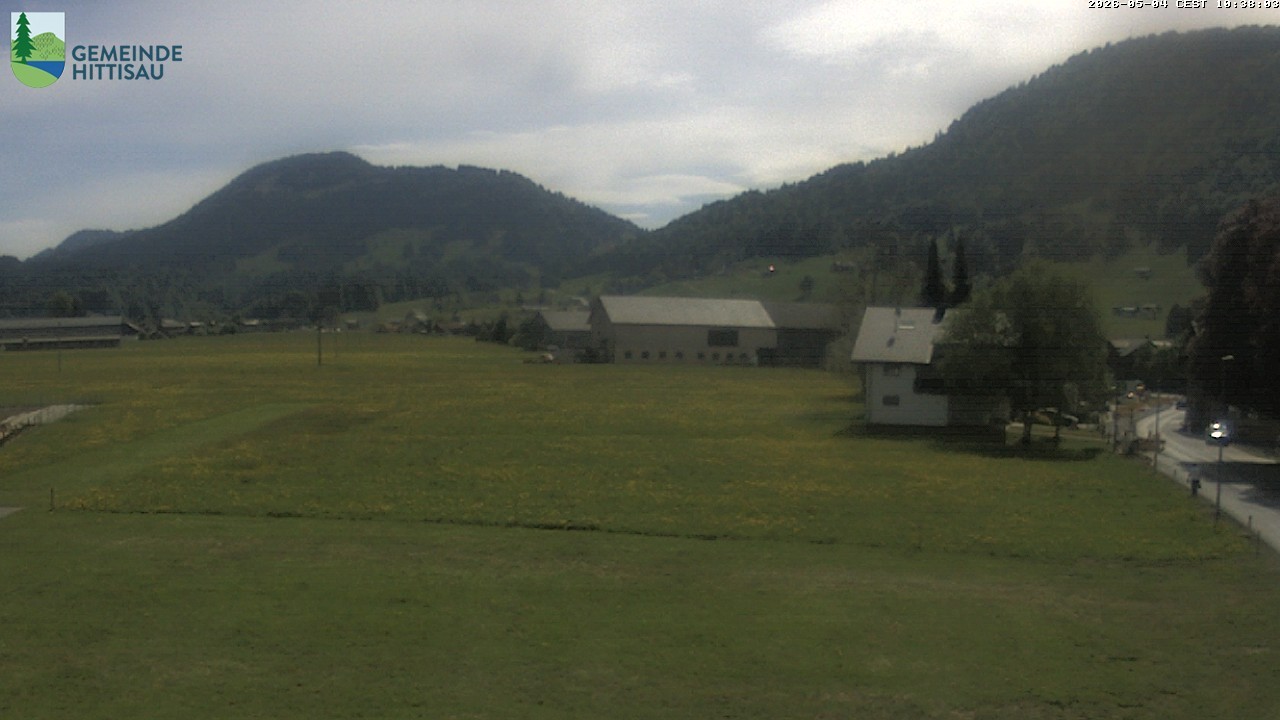 Archiv Foto Webcam Hittisau - Vorarlberg