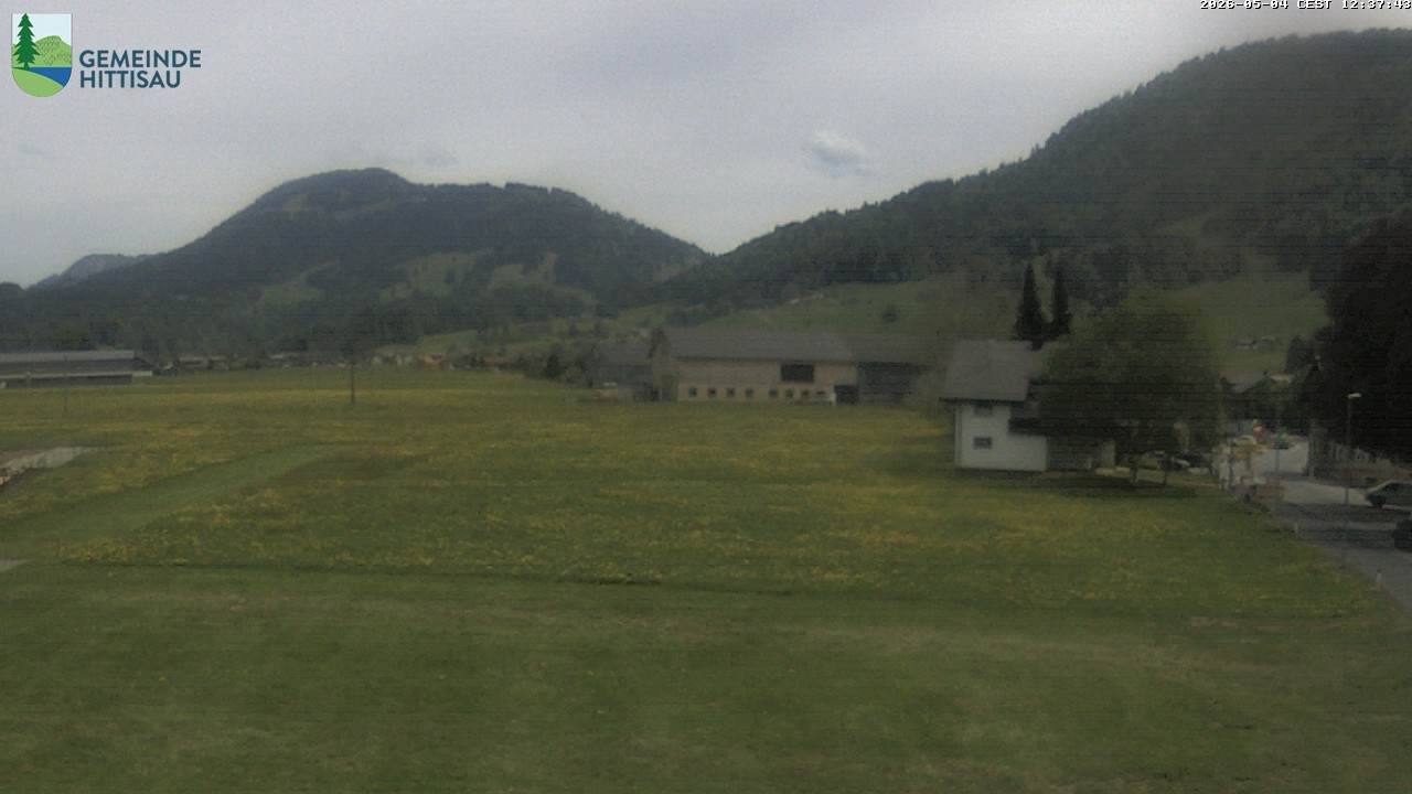 Archiv Foto Webcam Hittisau - Vorarlberg