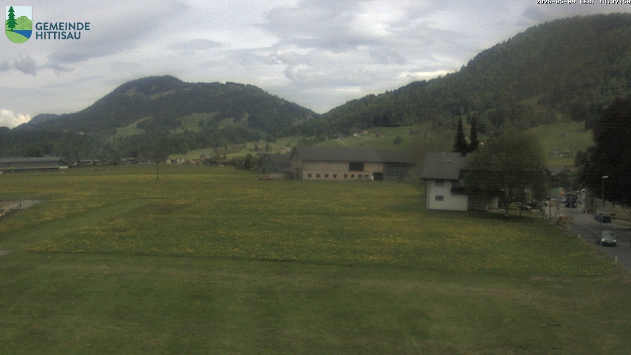 Archiv Foto Webcam Hittisau - Vorarlberg