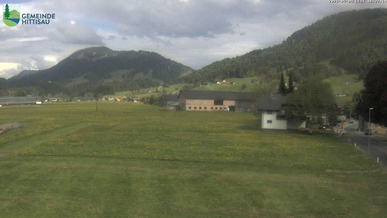 Archiv Foto Webcam Hittisau - Vorarlberg