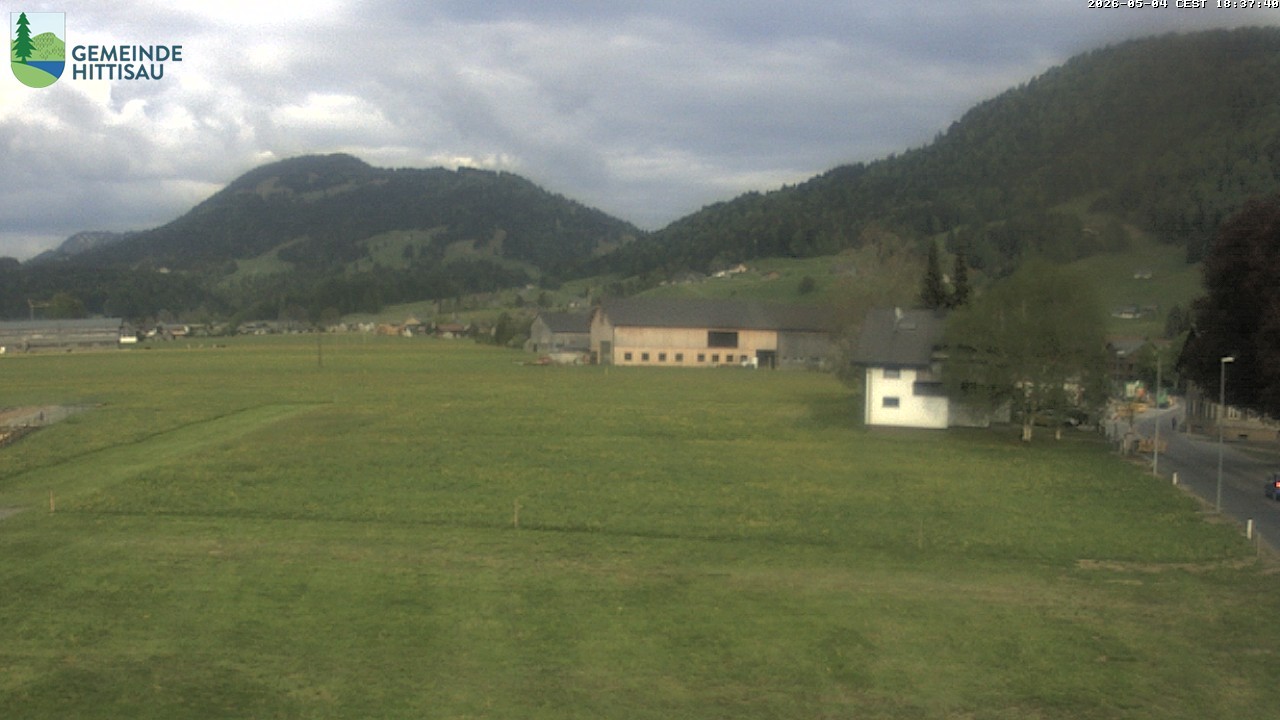 Archiv Foto Webcam Hittisau - Vorarlberg