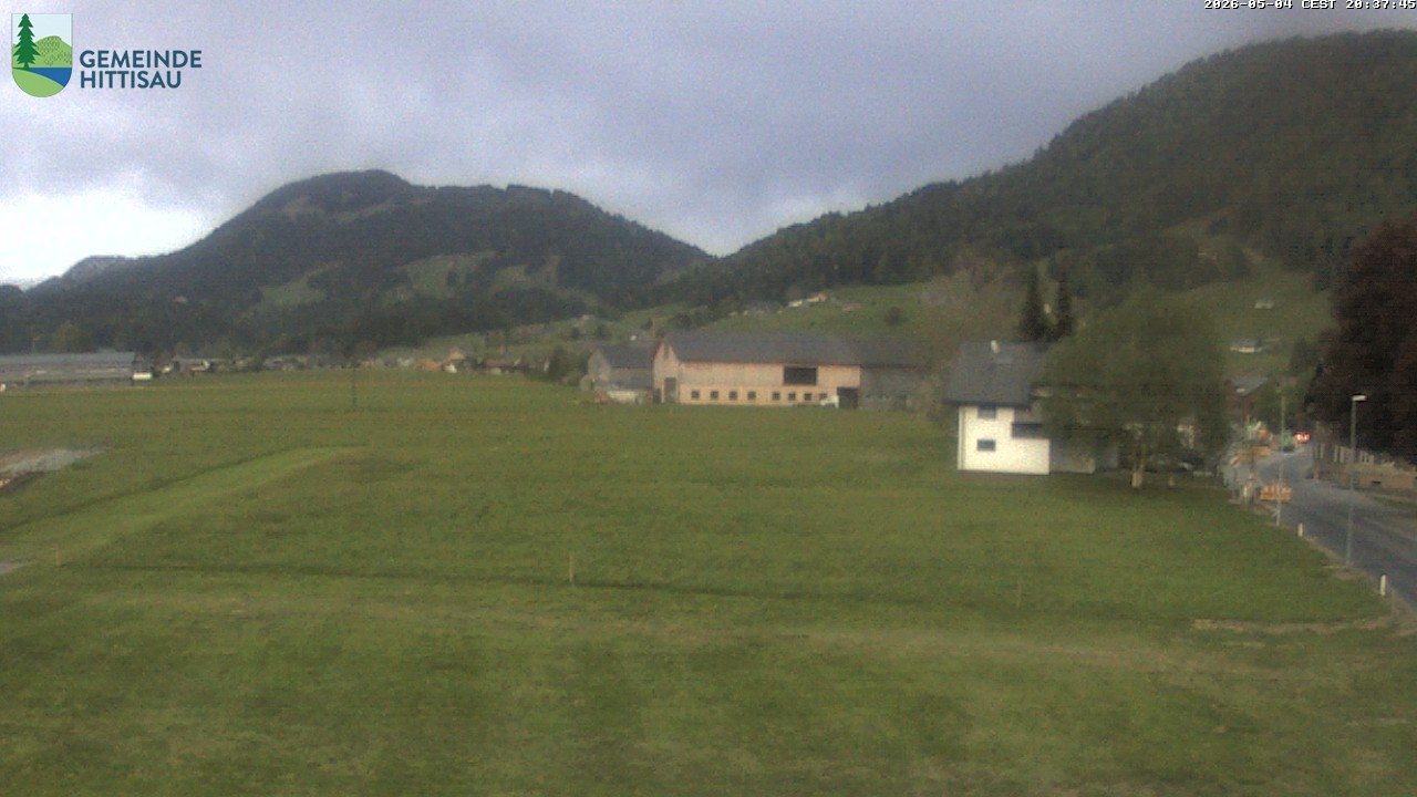 Archiv Foto Webcam Hittisau - Vorarlberg