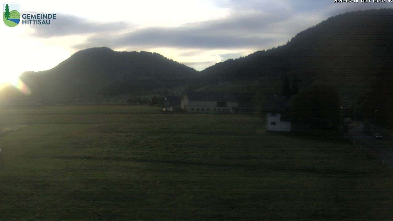 Archiv Foto Webcam Hittisau - Vorarlberg