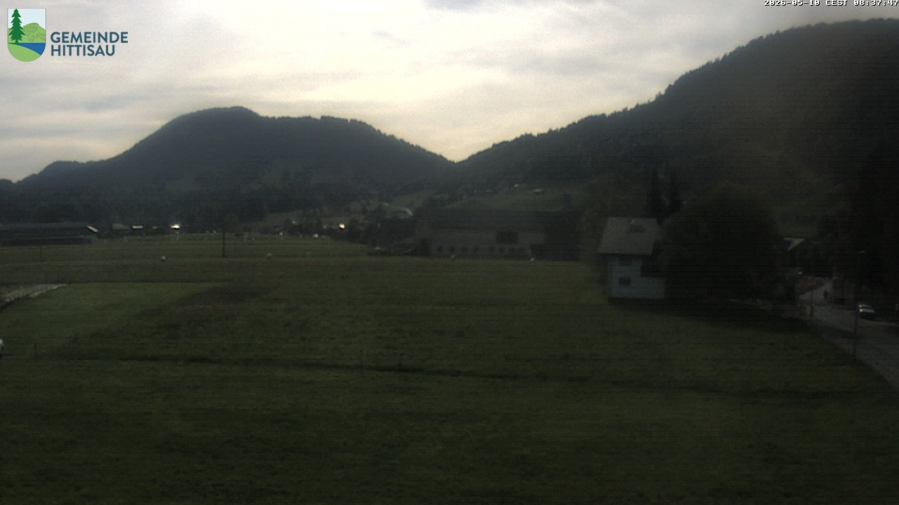 Archiv Foto Webcam Hittisau - Vorarlberg