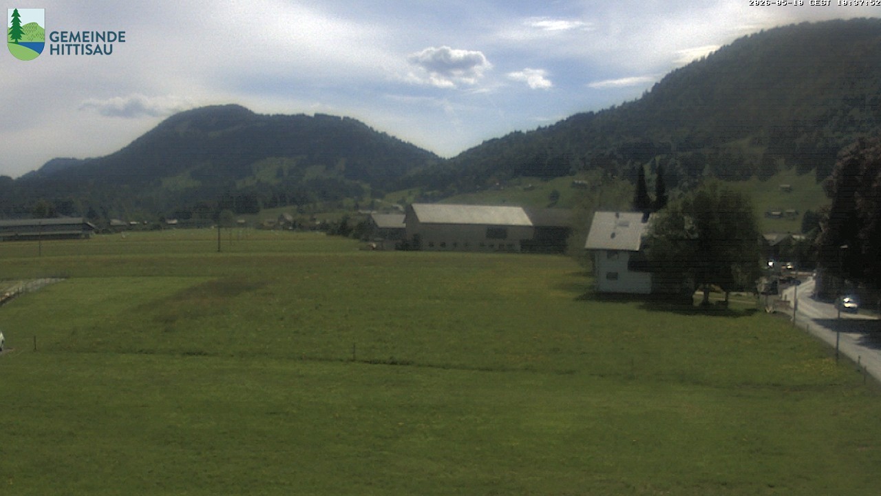 Archiv Foto Webcam Hittisau - Vorarlberg