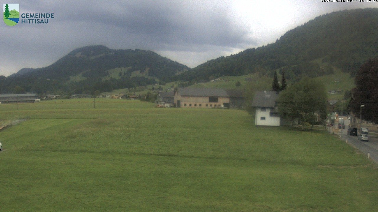 Archiv Foto Webcam Hittisau - Vorarlberg