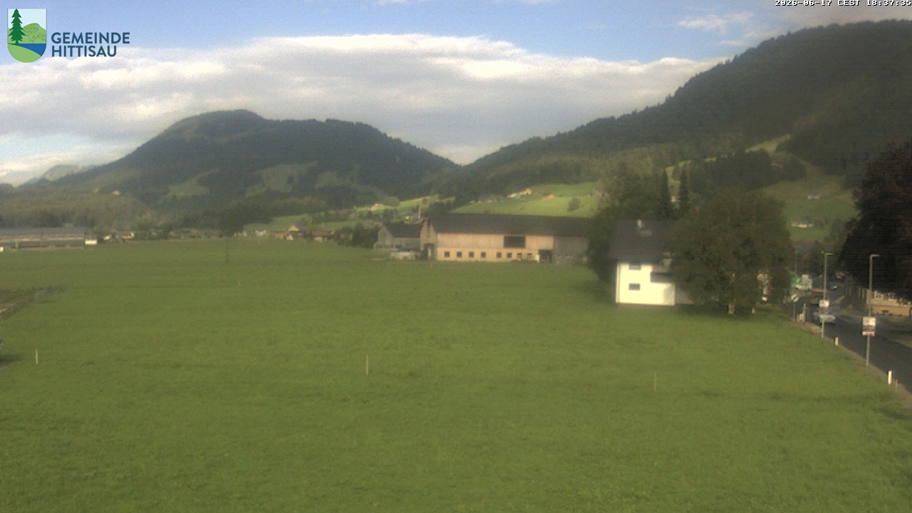 Archived image Webcam Hittisau