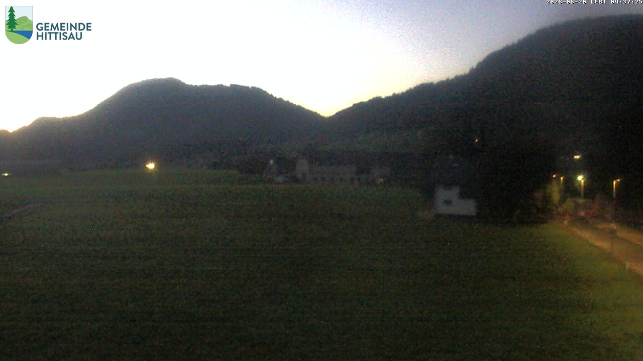 Archiv Foto Webcam Hittisau - Vorarlberg
