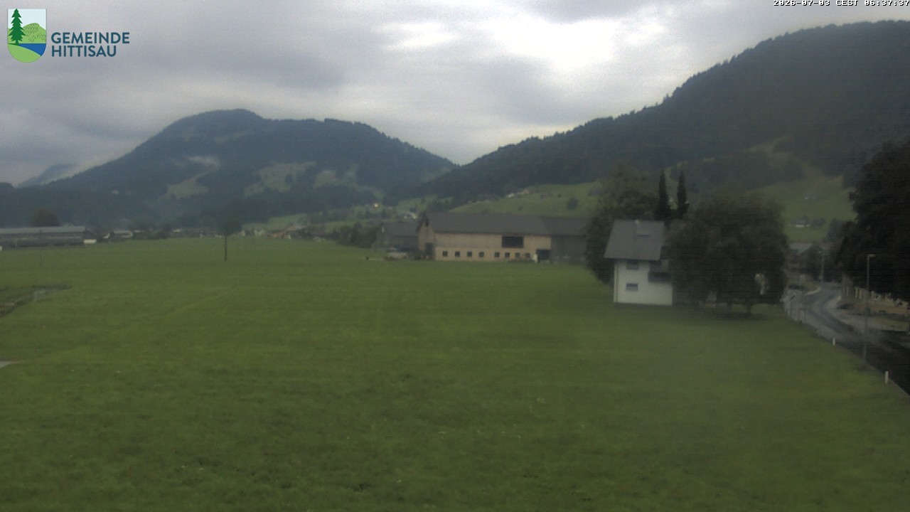 Archived image Webcam Hittisau