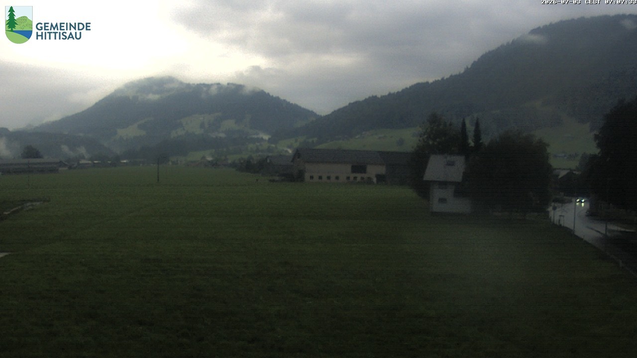 Archived image Webcam Hittisau