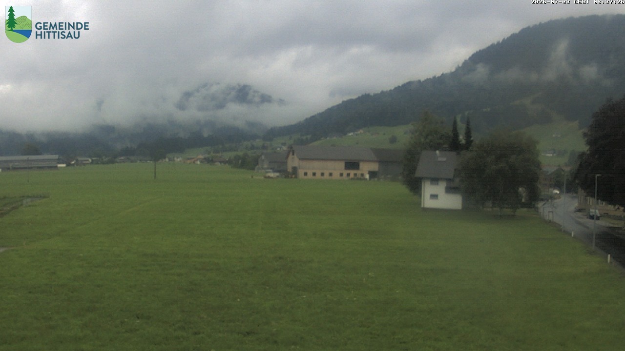 Archived image Webcam Hittisau