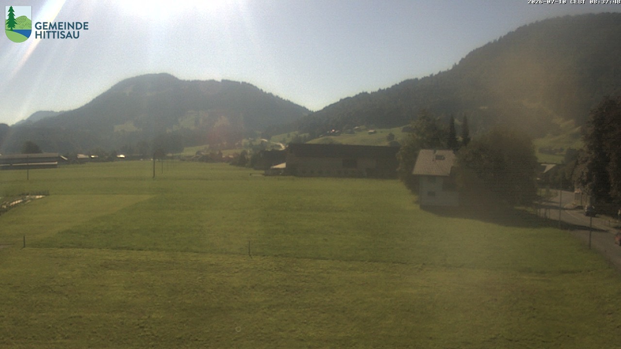 Archiv Foto Webcam Hittisau - Vorarlberg