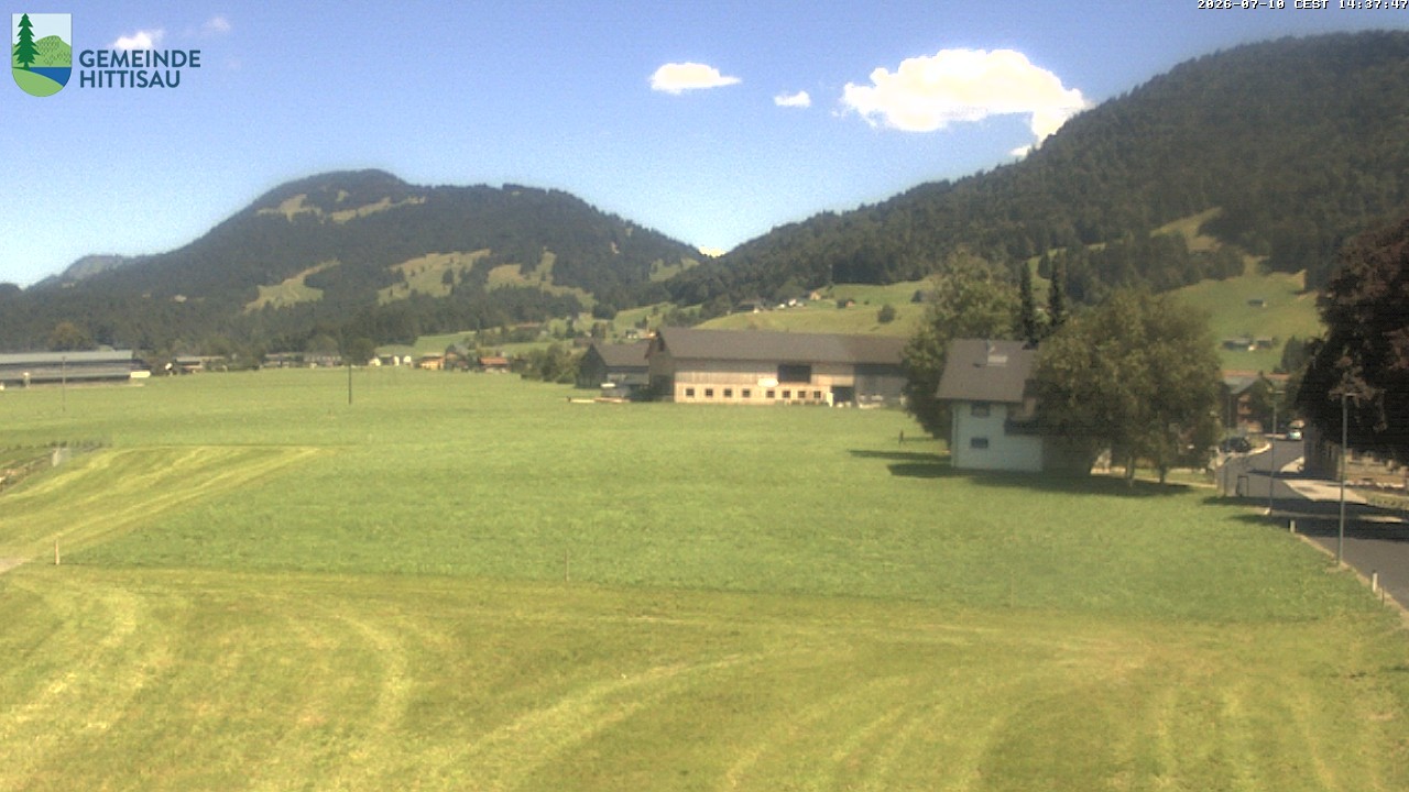 Archiv Foto Webcam Hittisau - Vorarlberg