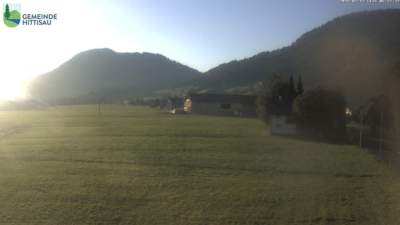 Archived image Webcam Hittisau
