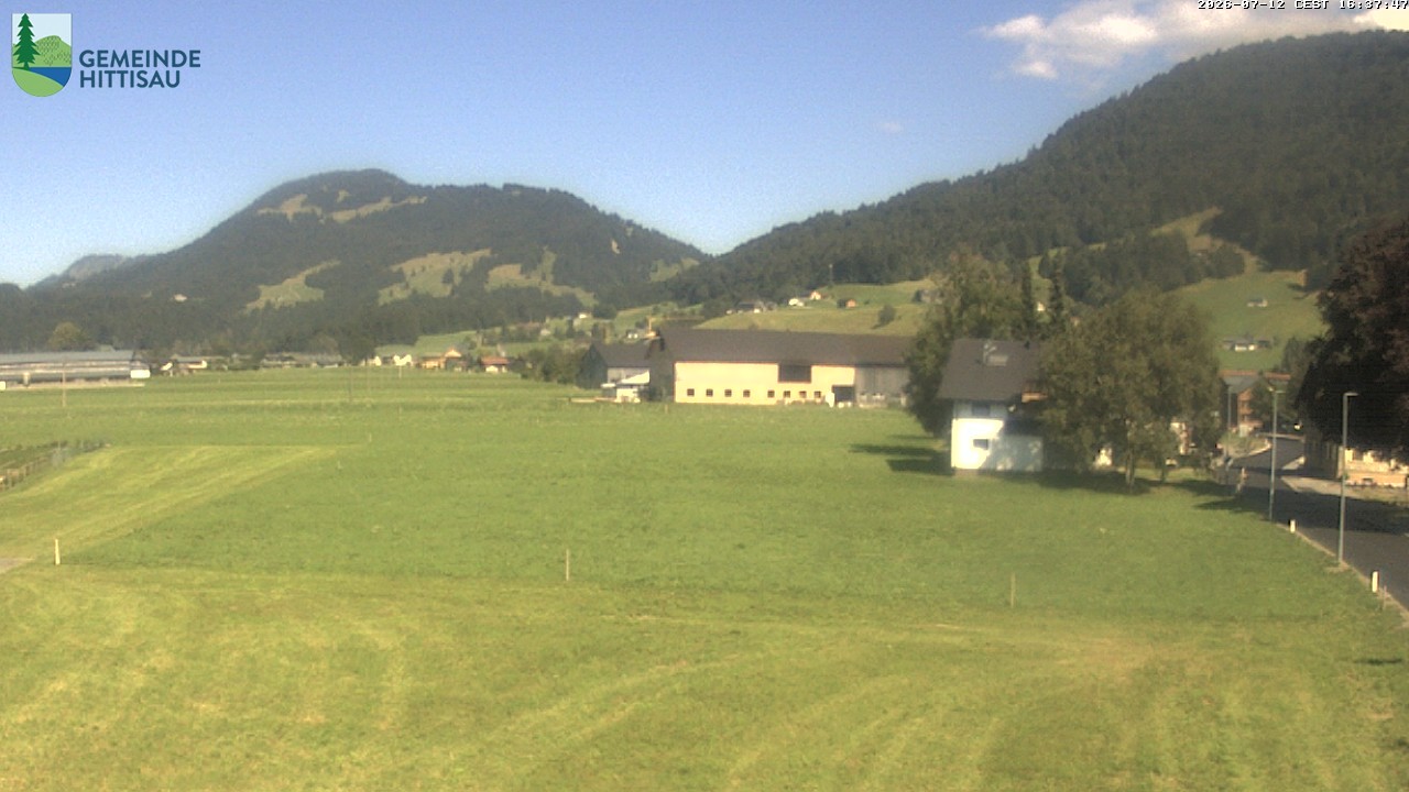 Archived image Webcam Hittisau
