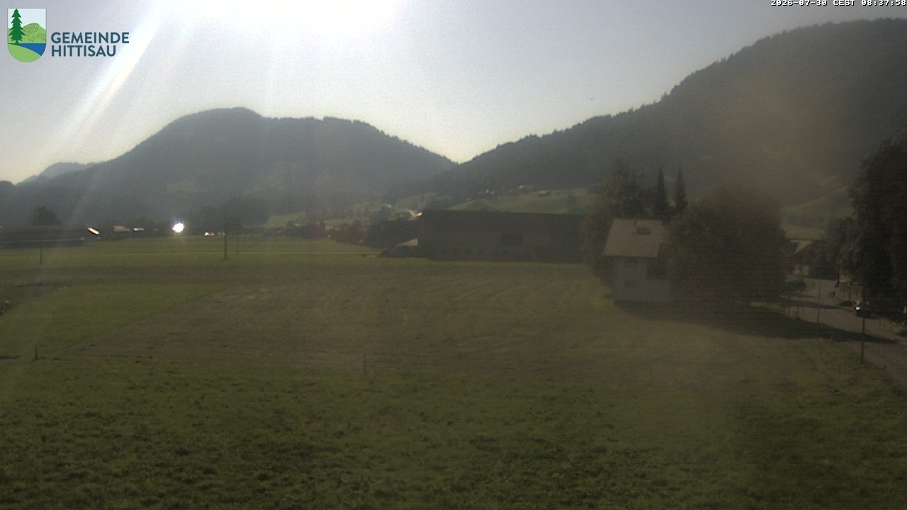 Archiv Foto Webcam Hittisau - Vorarlberg