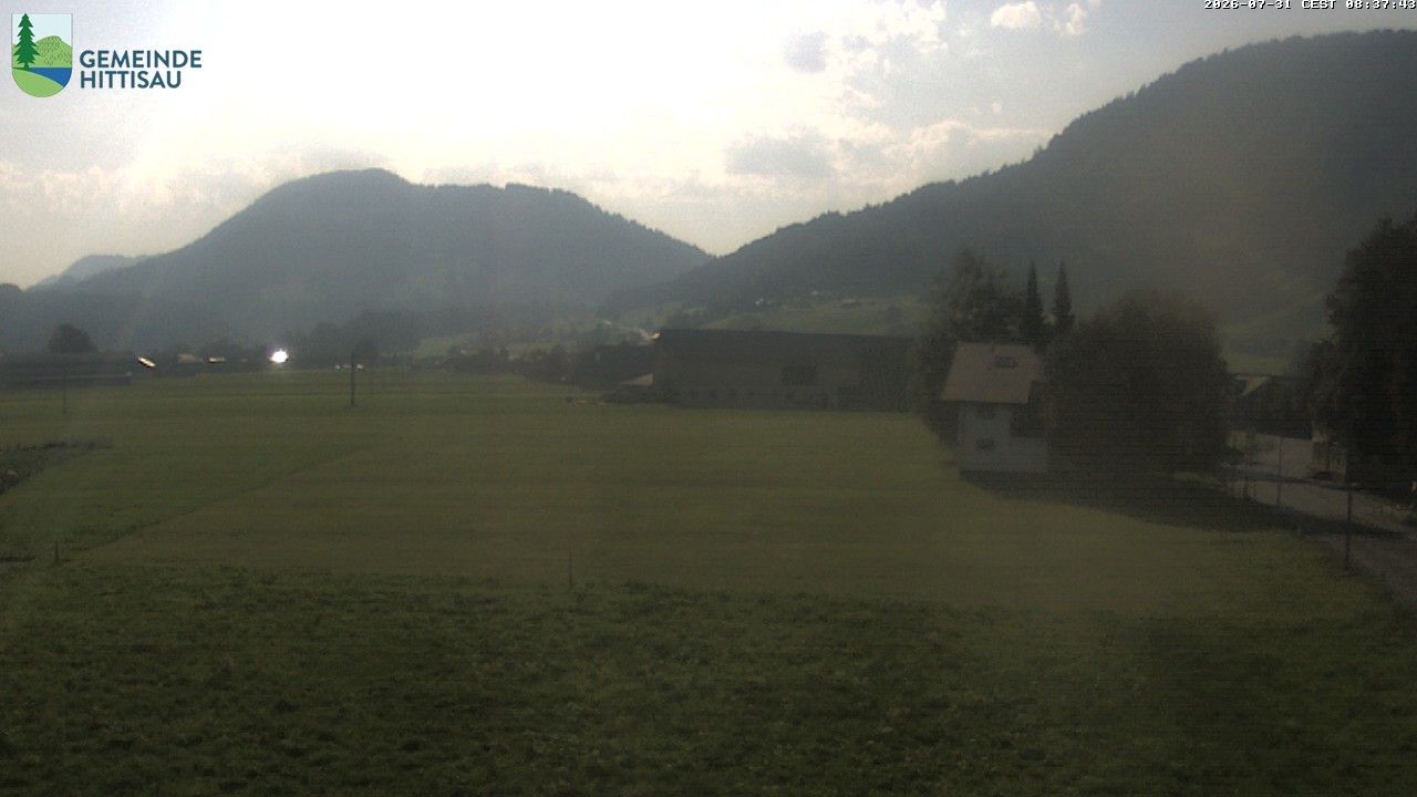 Archiv Foto Webcam Hittisau - Vorarlberg