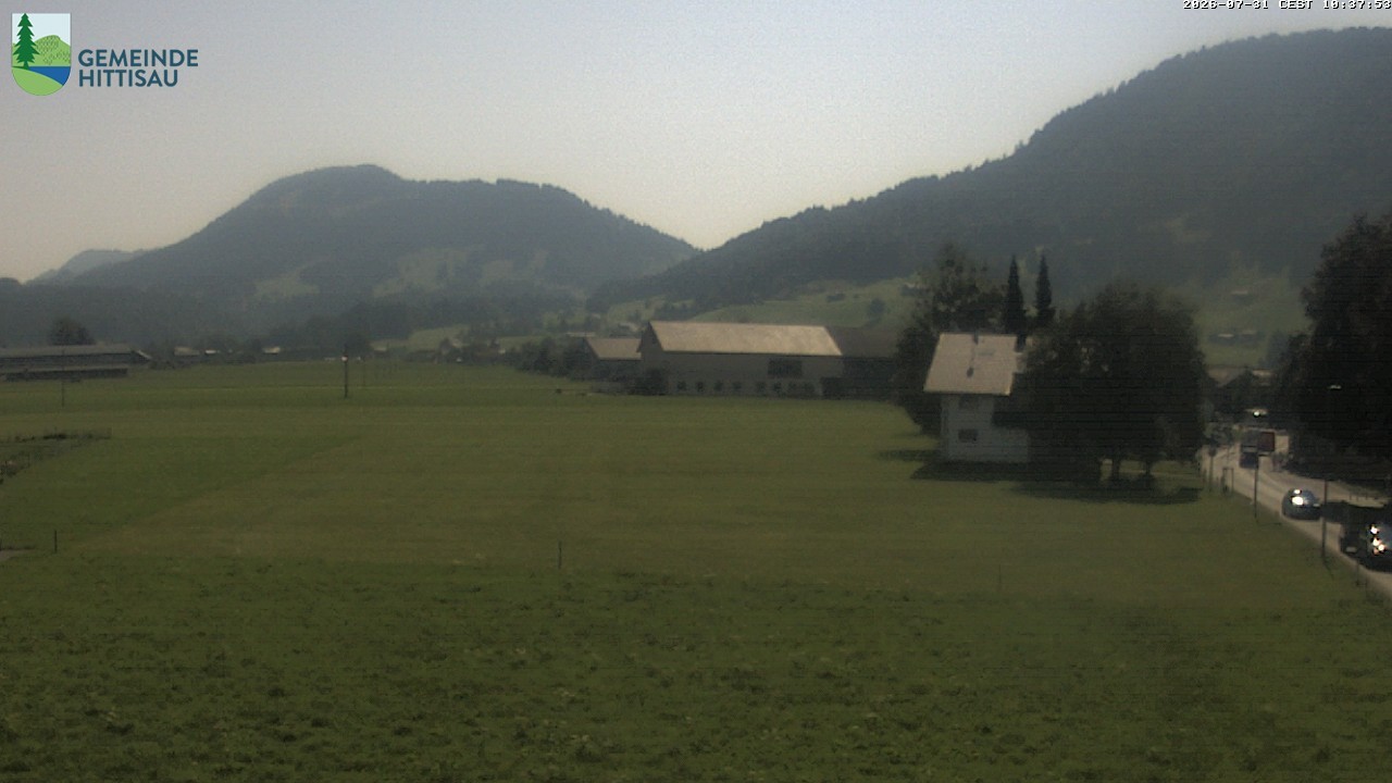 Archiv Foto Webcam Hittisau - Vorarlberg