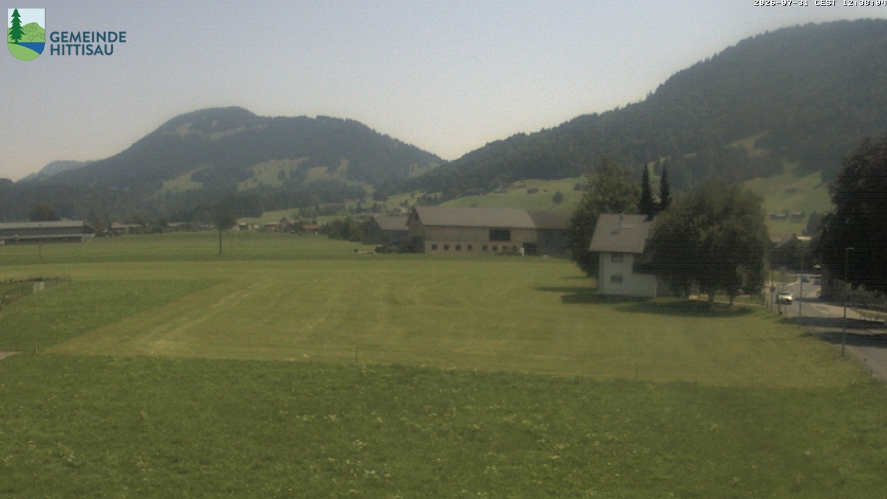 Archiv Foto Webcam Hittisau - Vorarlberg