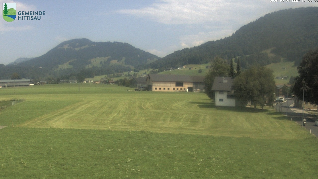 Archiv Foto Webcam Hittisau - Vorarlberg