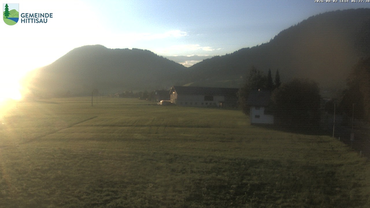 Archiv Foto Webcam Hittisau - Vorarlberg
