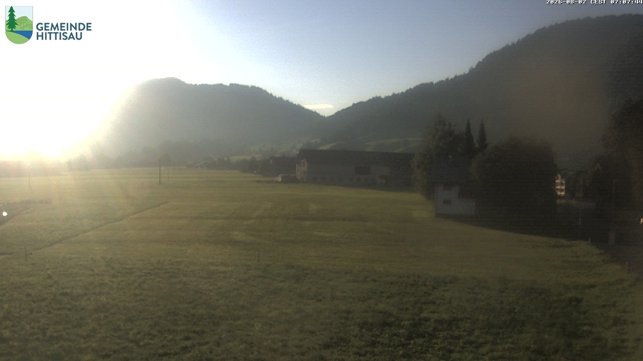 Archiv Foto Webcam Hittisau - Vorarlberg