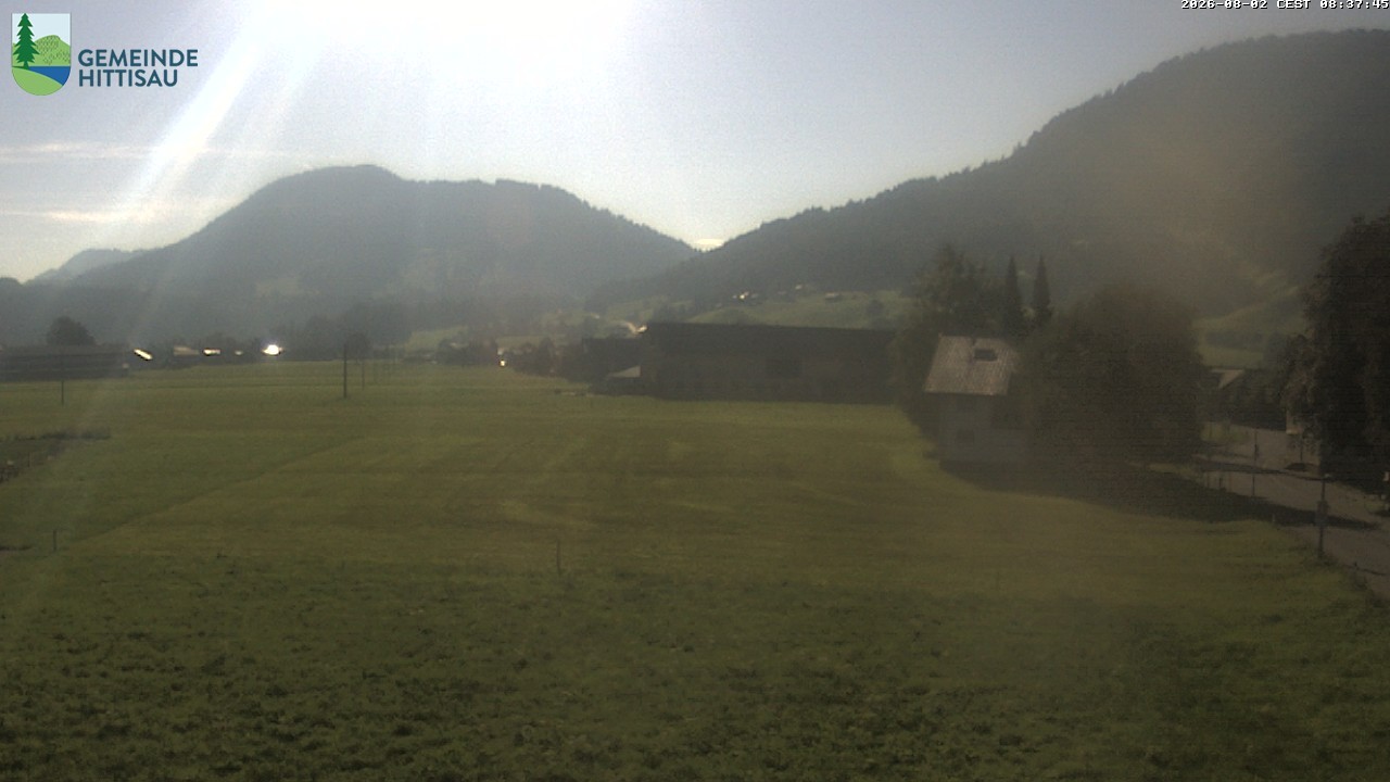 Archiv Foto Webcam Hittisau - Vorarlberg