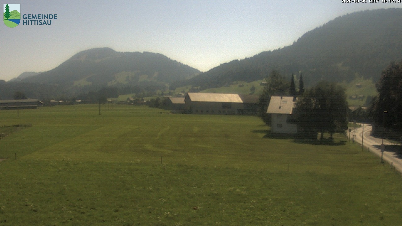 Archiv Foto Webcam Hittisau - Vorarlberg