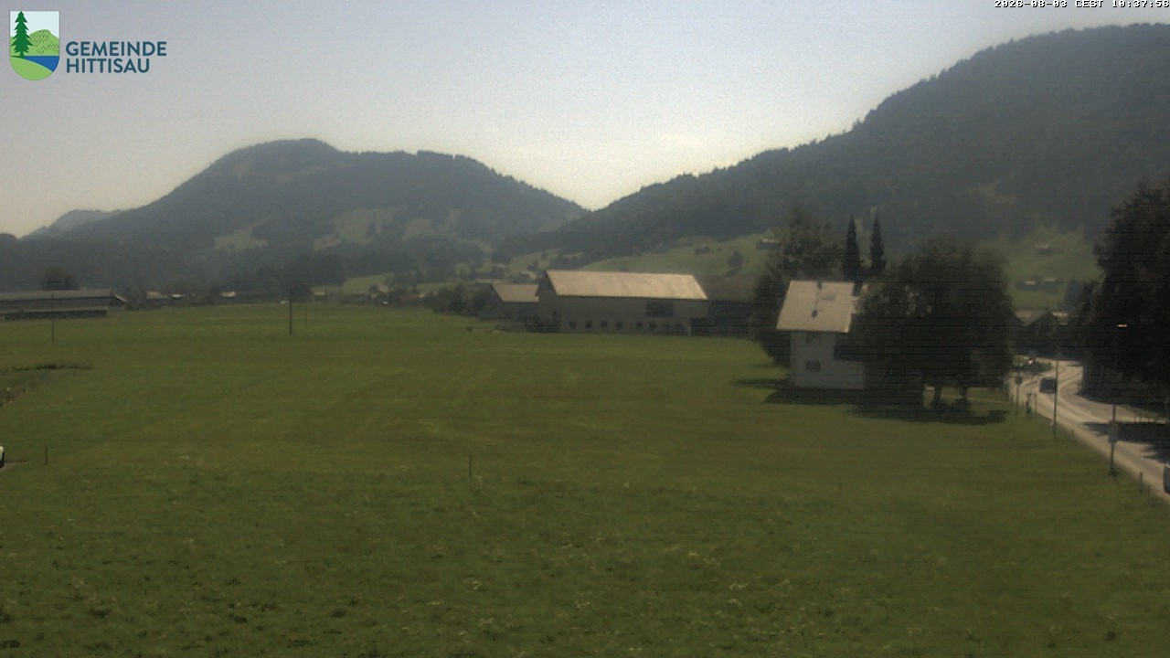 Archiv Foto Webcam Hittisau - Vorarlberg