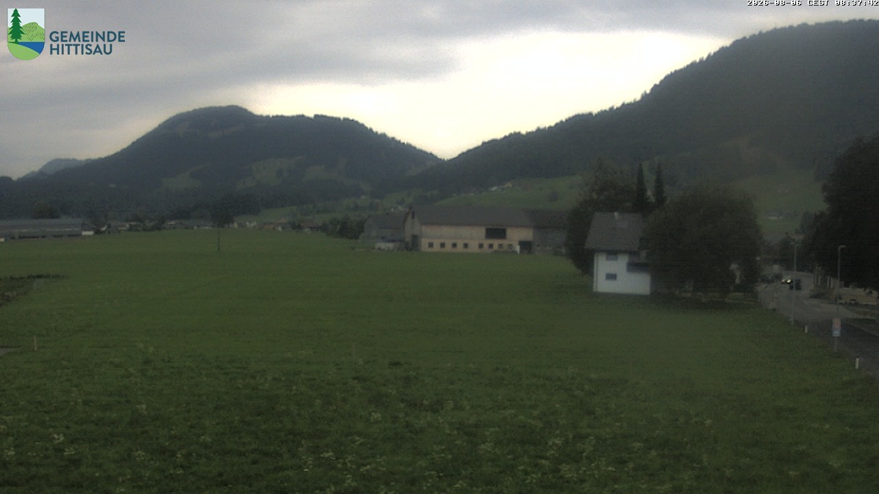 Archiv Foto Webcam Hittisau - Vorarlberg