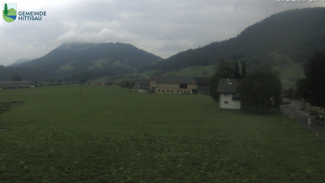 Archiv Foto Webcam Hittisau - Vorarlberg