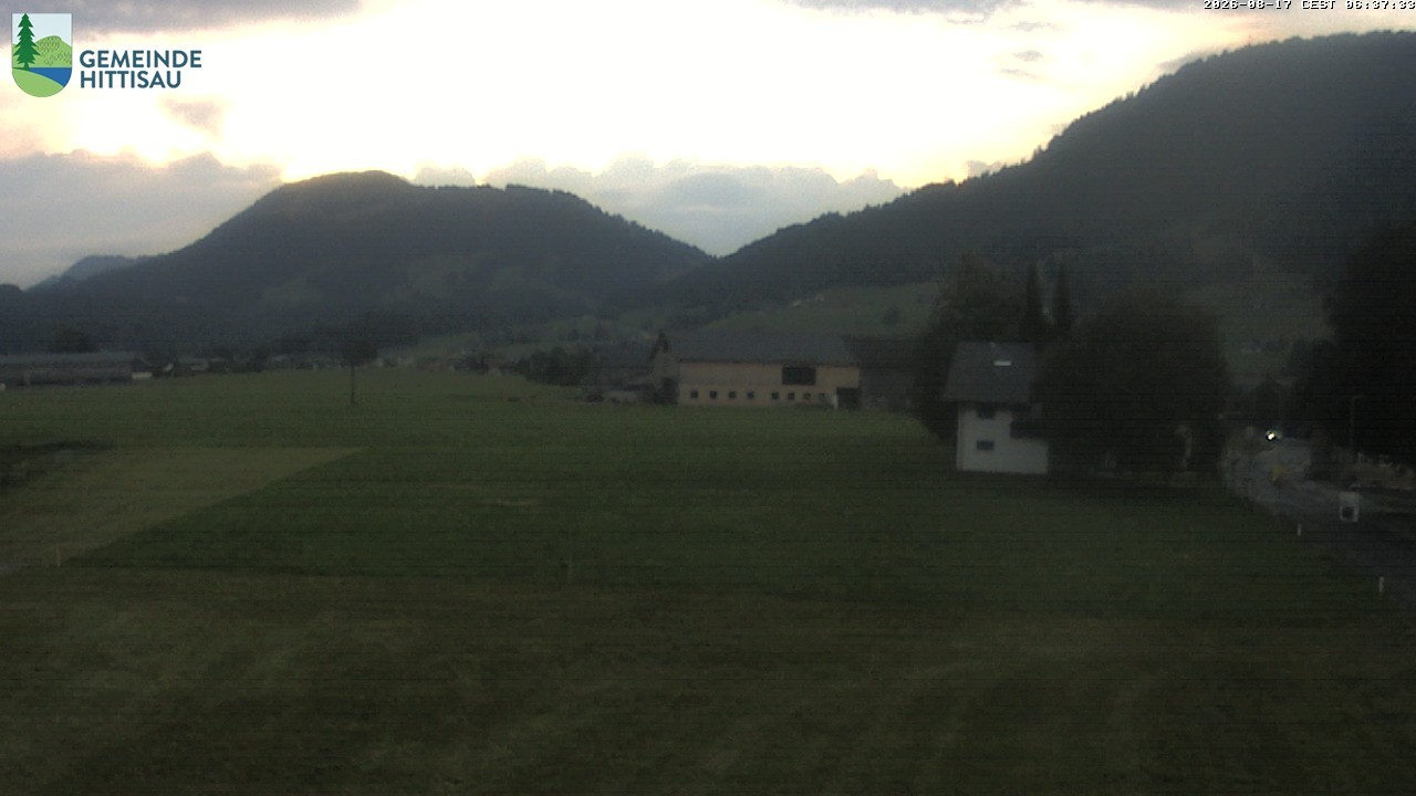 Archiv Foto Webcam Hittisau - Vorarlberg