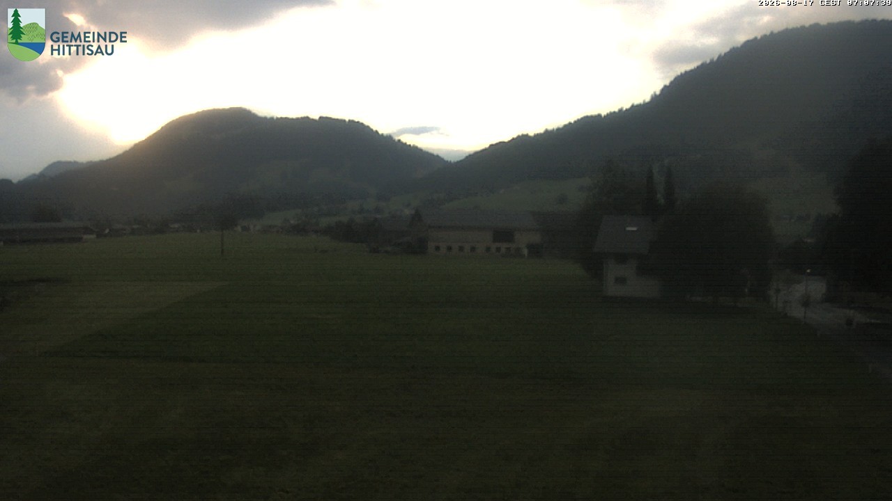 Archiv Foto Webcam Hittisau - Vorarlberg