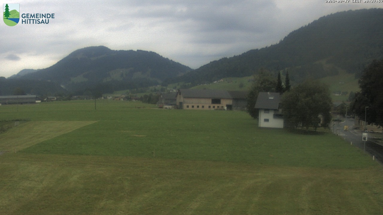 Archiv Foto Webcam Hittisau - Vorarlberg