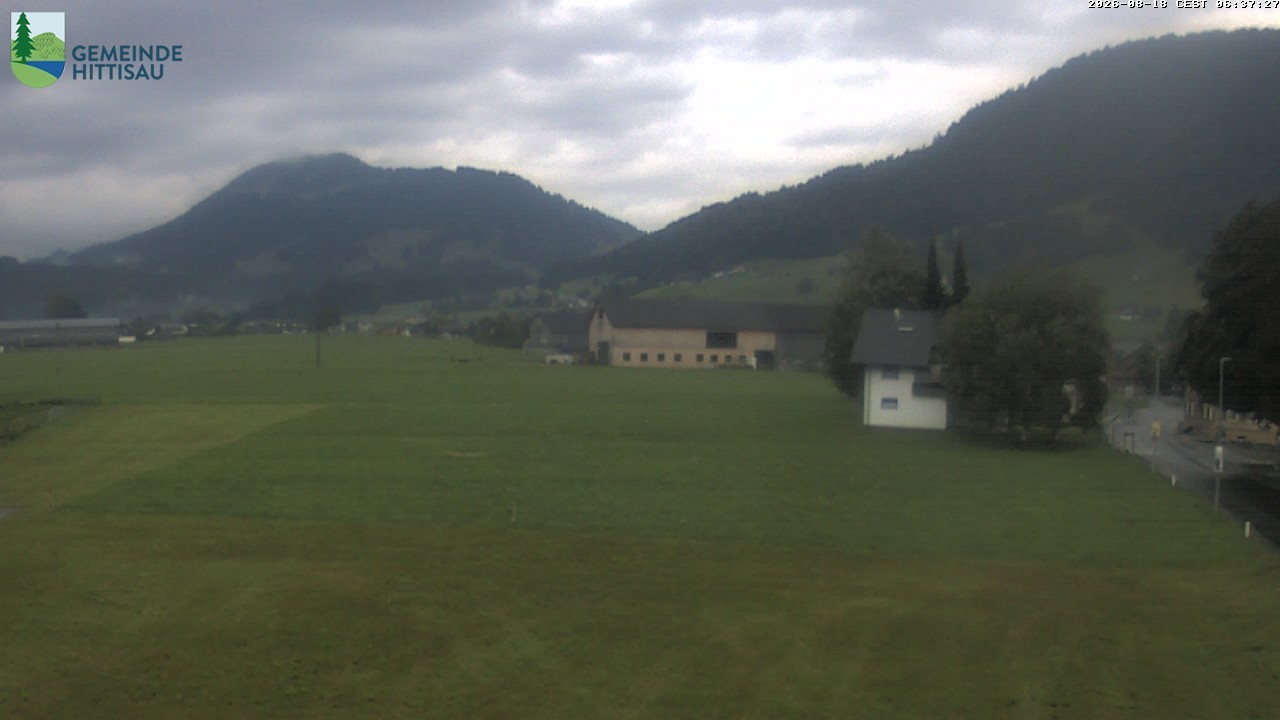 Archiv Foto Webcam Hittisau - Vorarlberg