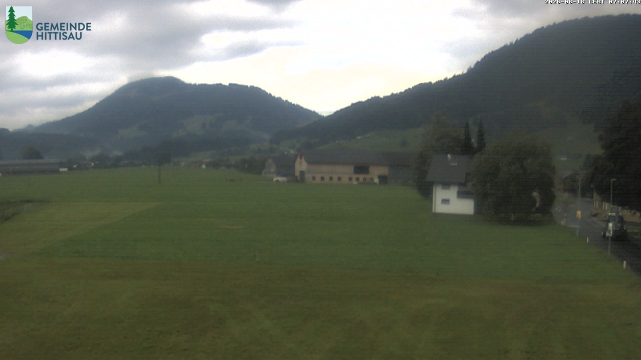 Archiv Foto Webcam Hittisau - Vorarlberg