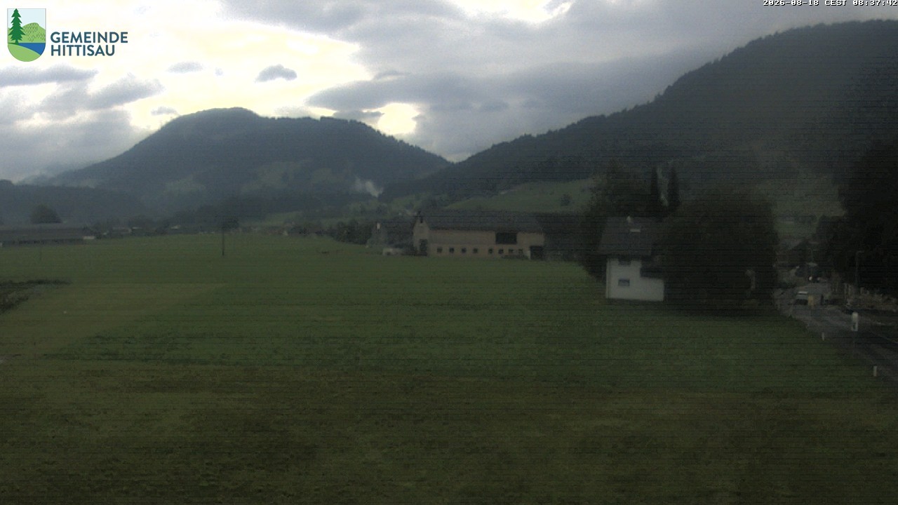 Archiv Foto Webcam Hittisau - Vorarlberg