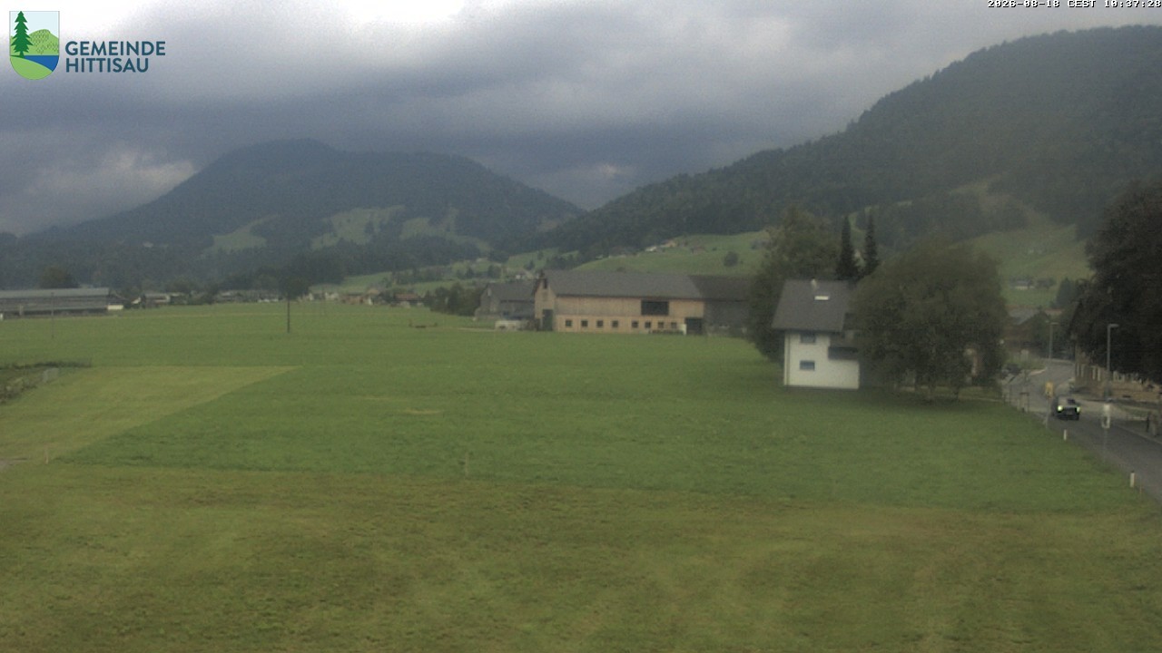 Archiv Foto Webcam Hittisau - Vorarlberg