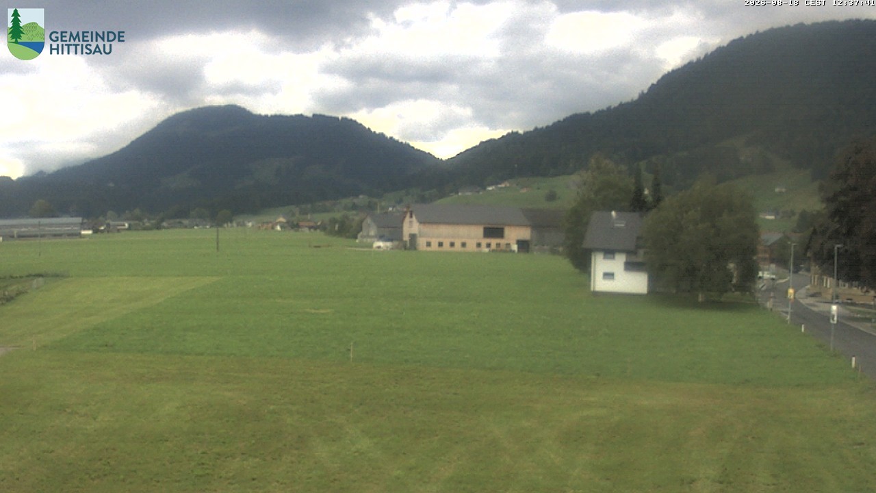 Archiv Foto Webcam Hittisau - Vorarlberg
