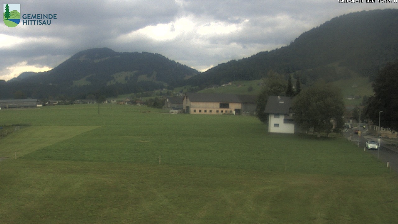 Archiv Foto Webcam Hittisau - Vorarlberg