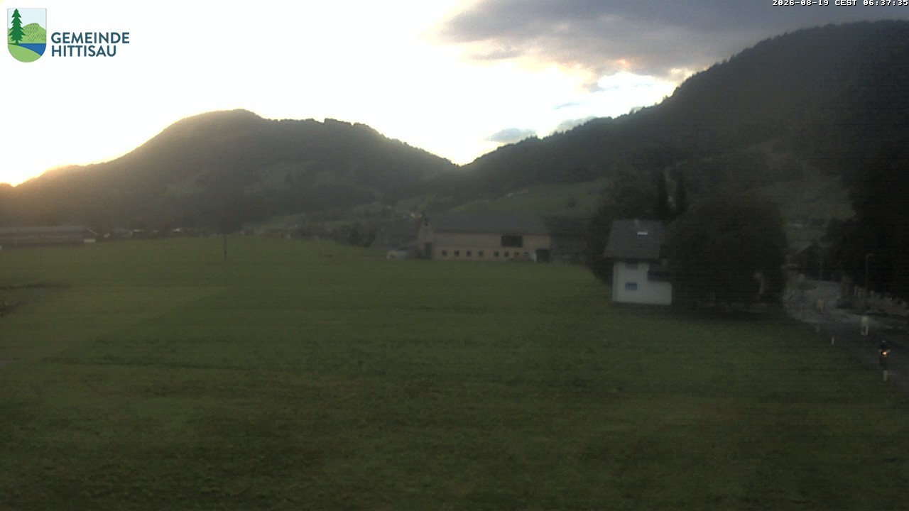 Archiv Foto Webcam Hittisau - Vorarlberg