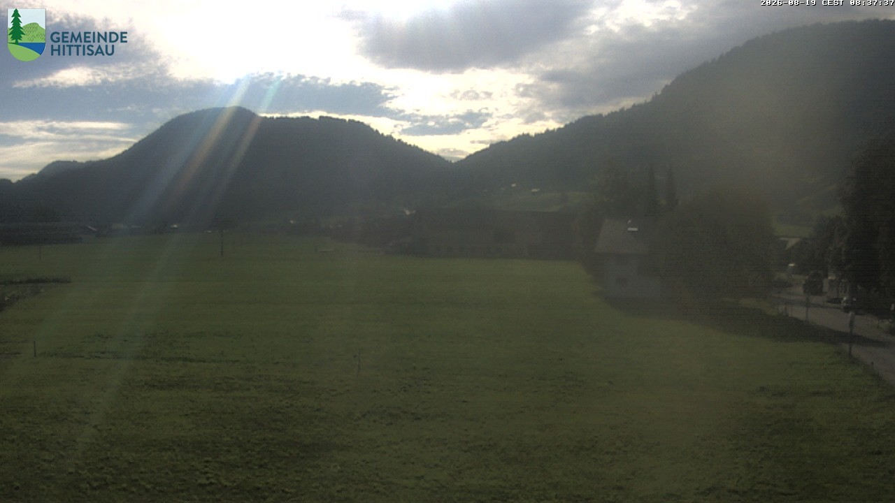 Archiv Foto Webcam Hittisau - Vorarlberg
