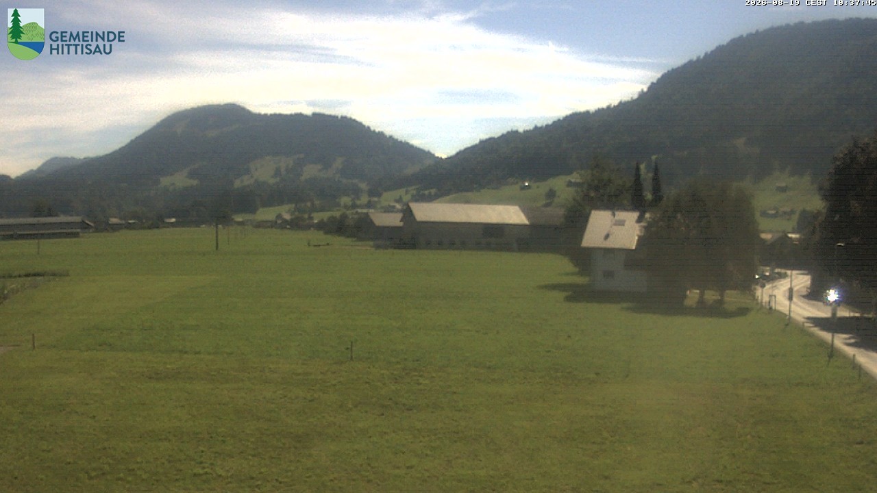Archiv Foto Webcam Hittisau - Vorarlberg