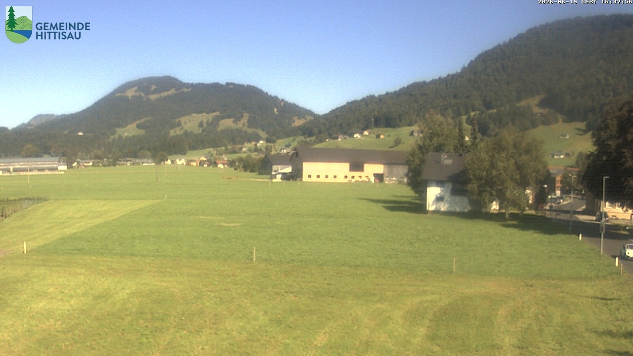 Archiv Foto Webcam Hittisau - Vorarlberg