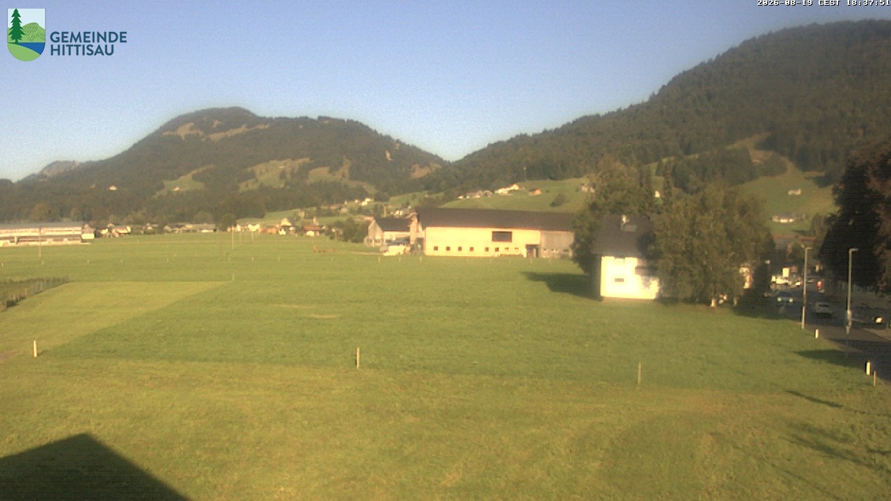 Archiv Foto Webcam Hittisau - Vorarlberg