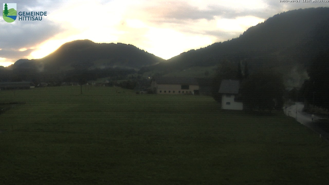 Archiv Foto Webcam Hittisau - Vorarlberg
