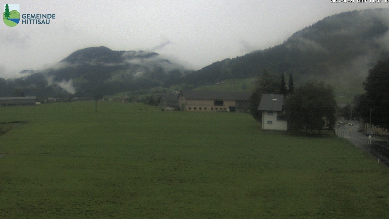 Archiv Foto Webcam Hittisau - Vorarlberg