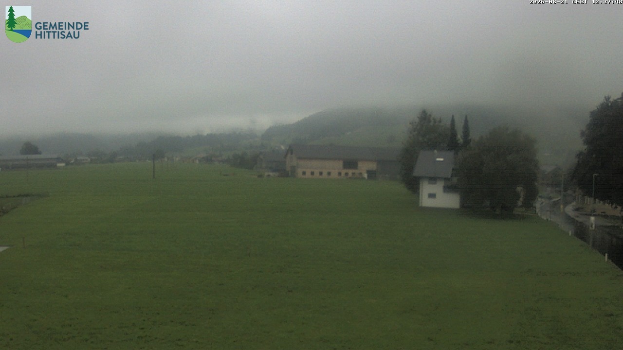 Archiv Foto Webcam Hittisau - Vorarlberg
