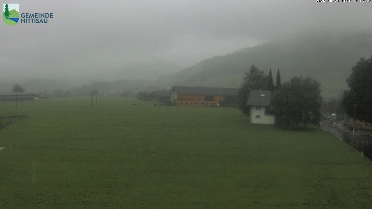 Archiv Foto Webcam Hittisau - Vorarlberg