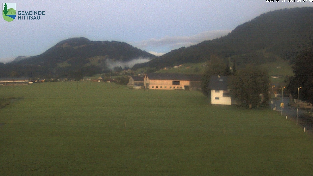 Archiv Foto Webcam Hittisau - Vorarlberg